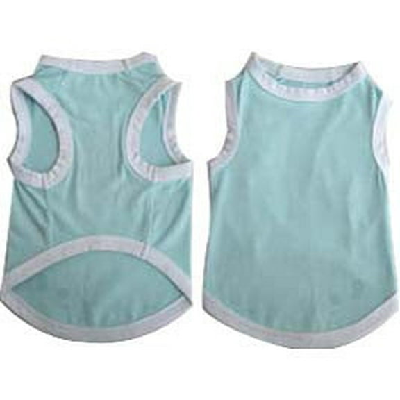 Iconic Pet Pretty Pet Blue Tank Top, Small