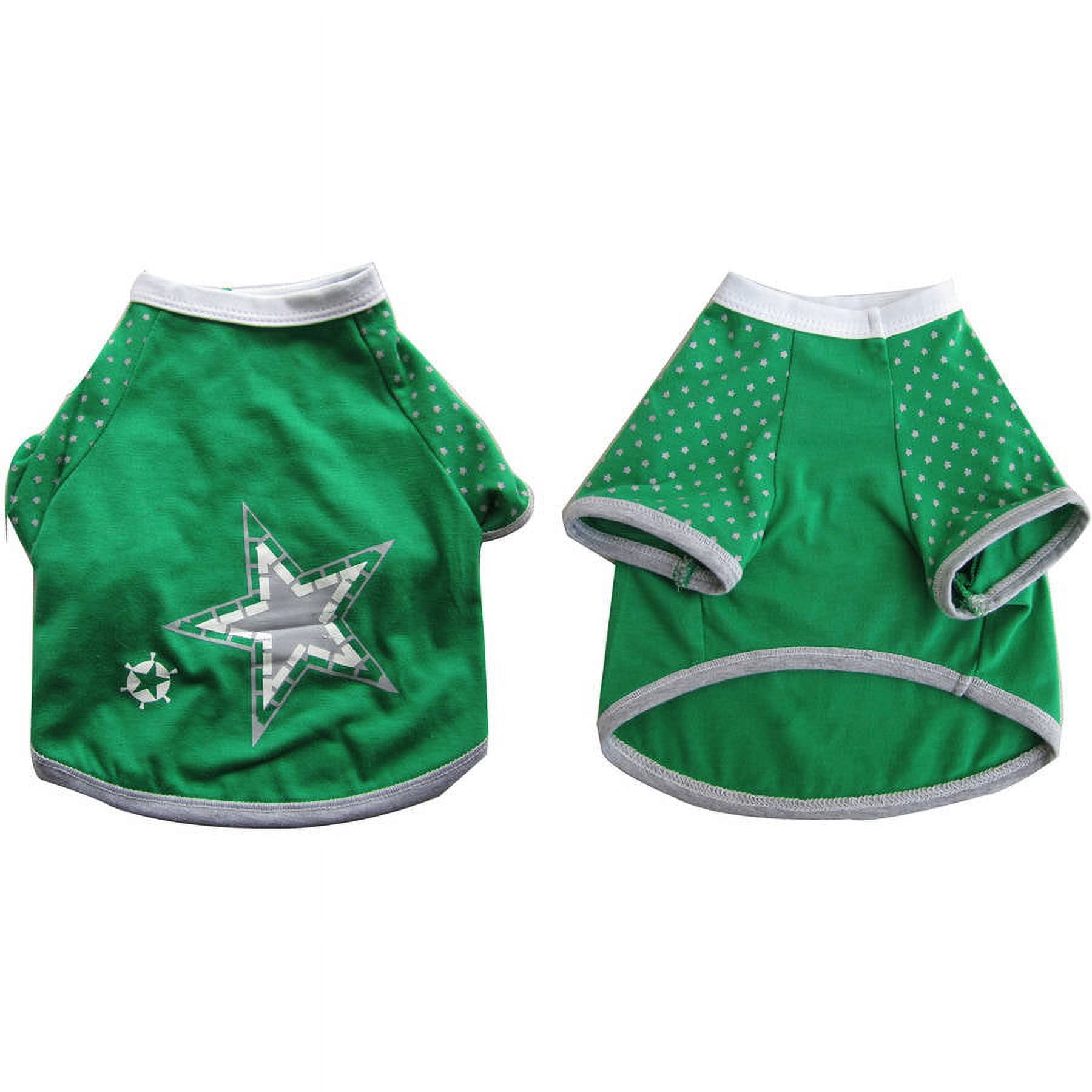 Iconic Pet Pretty Pet Green Summer Top, Small