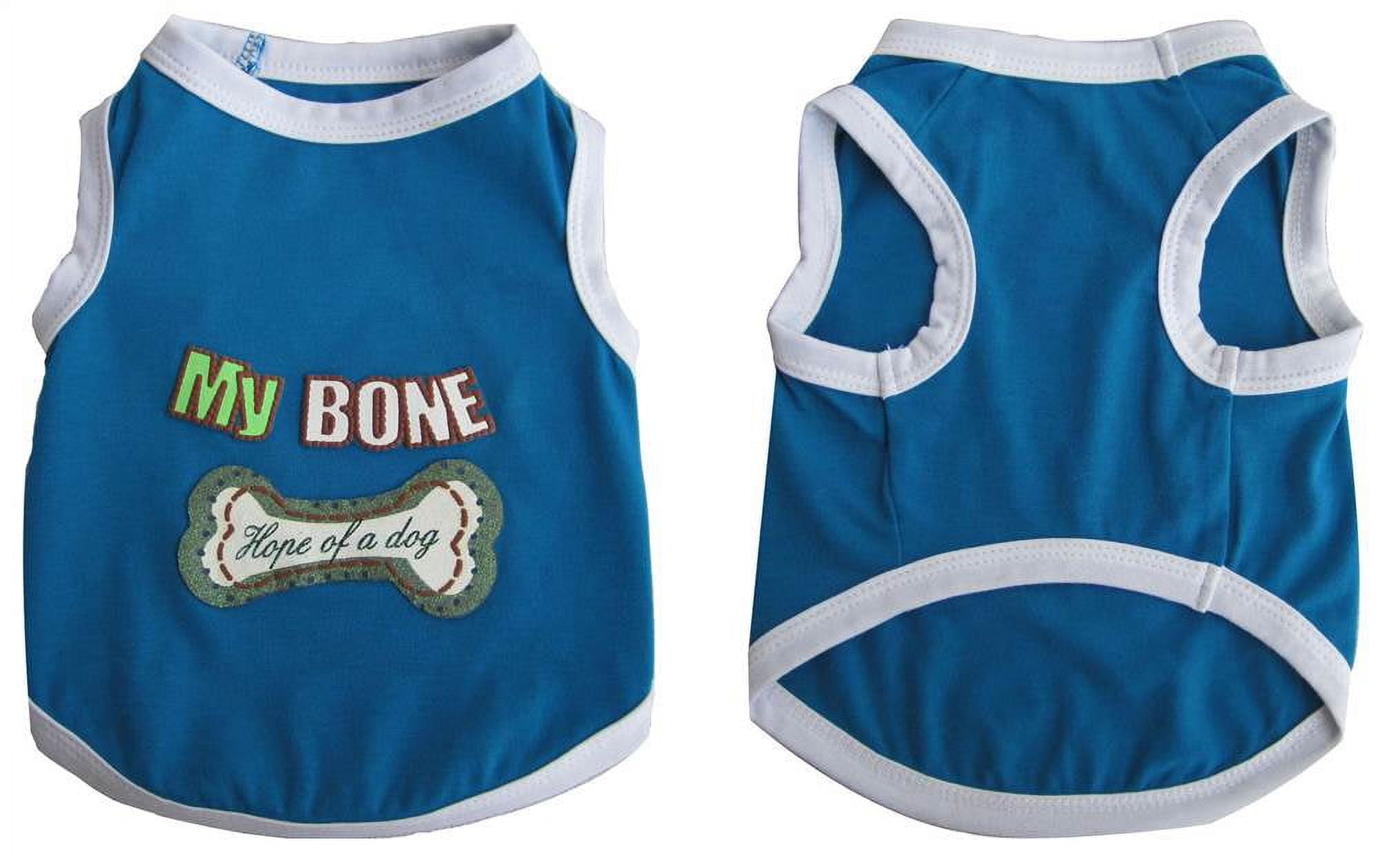 Iconic Pet Pretty Pet My Bone Tank Top, Small