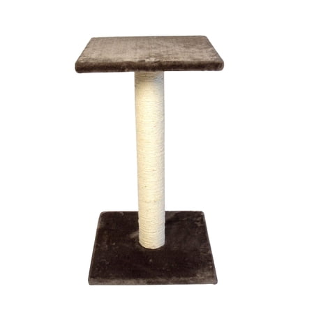Iconic Pet Scratch It! Sisal Cat Scratching Post, Light Grey