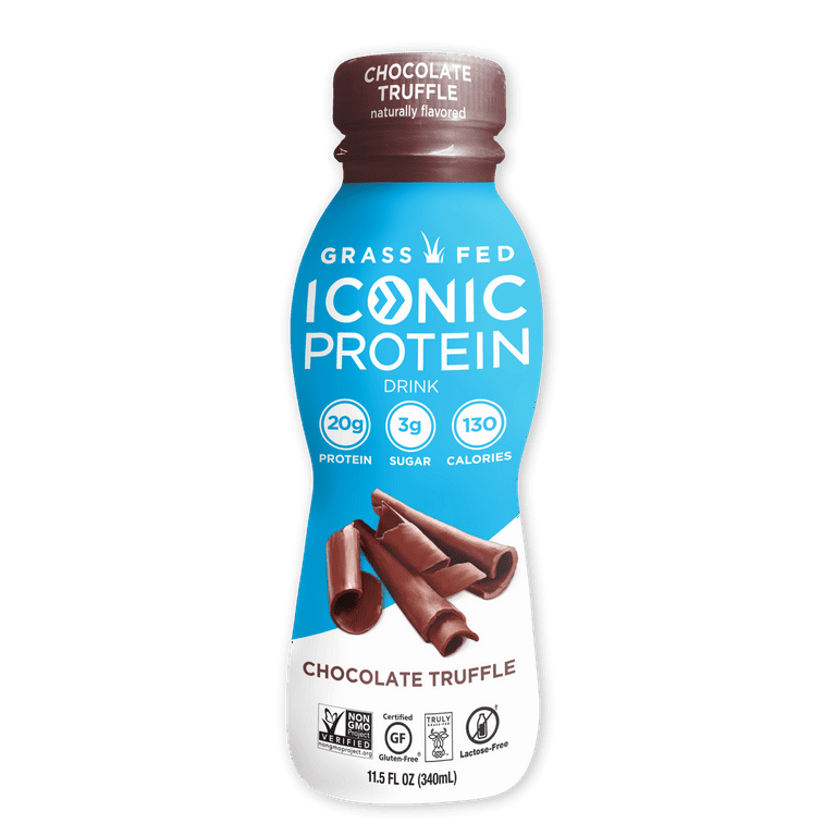 Iconic Protein Chocolate Truffle Protein Drink, 12 pk./11.5 oz.