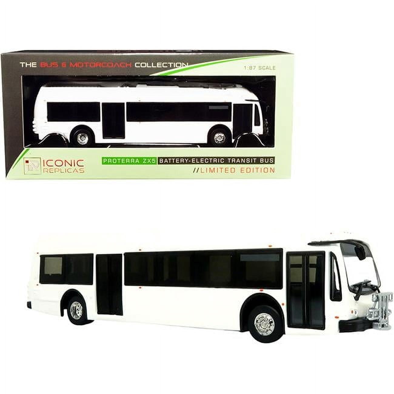 Iconic Replicas 87-0243 1-87 Scale Proterra Zx5 Battery Electric ...