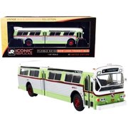 Iconic Replicas 87-0290 1-87 Scale Transit Bus Roosevelt Blvd Road Septa Philadelphia, Light Green, Silver & White
