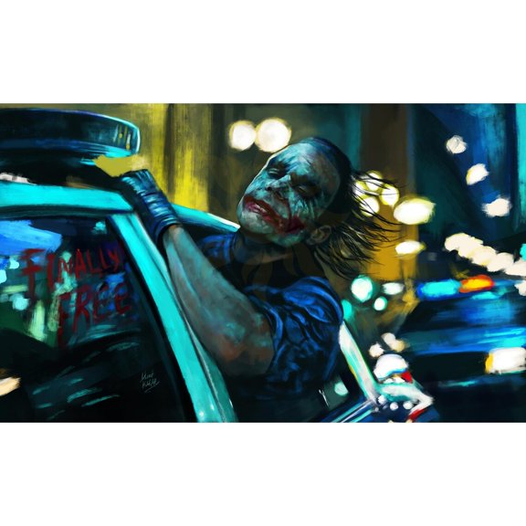 Iconic Scene Art Comic Decor, Unframed Poster
