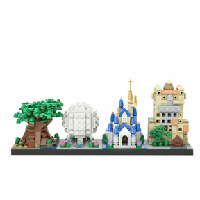 Iconic Theme Park with tree of Life and Epcot Building Blocks 52226 MOC Bricks Toys Creative DIY Model Gift Kit 530pcs