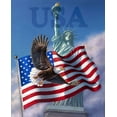 thumbnail image 1 of Iconic USA (35.5" x 45") Panel Fabric, 1 of 1