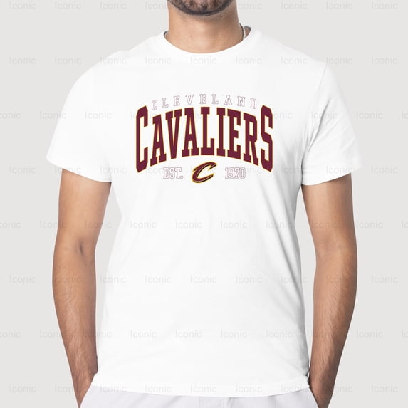 Iconic92 Vintage Cleveland, Basketball, Cavalier Graphic Image Fun T-Shirt , for Unisex, up to size 5XL