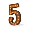 thumbnail image 1 of Iconics Indoor & Outdoor Number 5 Icon Marquee Light Sign, 1 of 1