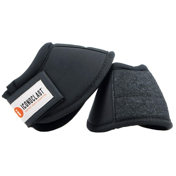 Iconoclast Horse Bell Boots Black (L)