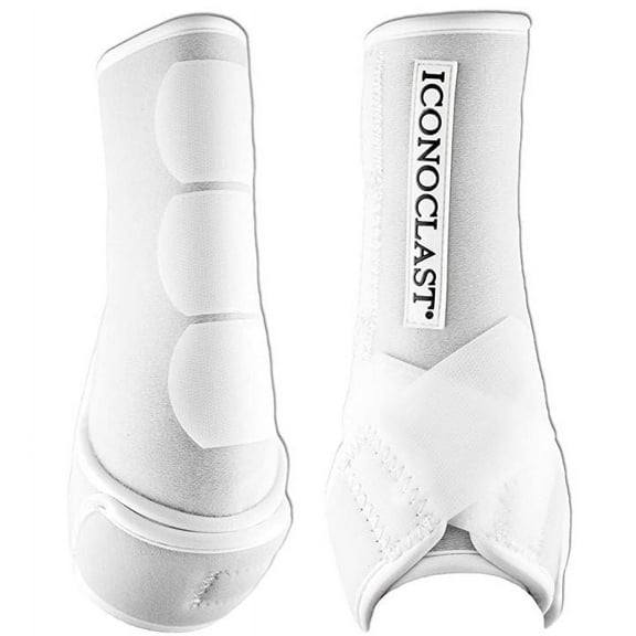 Iconoclast Front Orthopedic Support Boots White (L)