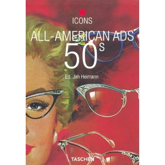 Pre-Owned All-American Ads 50s (Icons Series) (Paperback) 3822824054 9783822824054