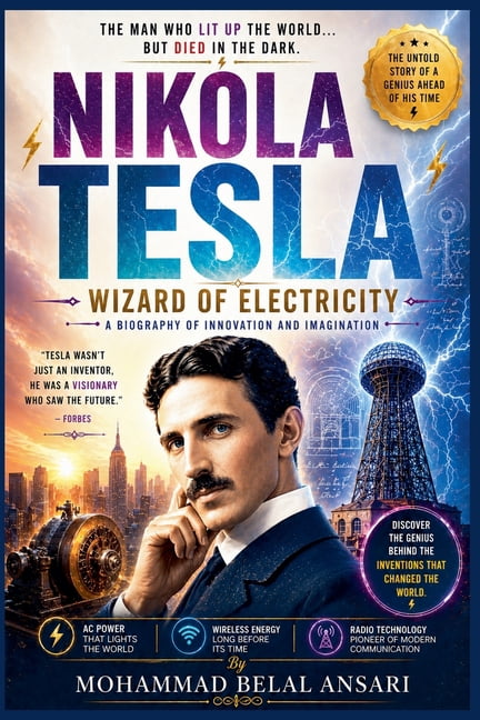 Icons of Knowledge Nikola Tesla: Wizard of Electricity, Book 4 ...