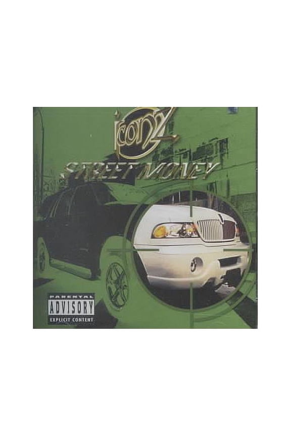 : Luc Duc, Stage McCloud, Chapter, Pit Bull, Supa Starr.<BR>Additional personnel: Lil' Kim, Lil' E, Suicide, Red Eyezz, Blac Haze, Polo Dynasty, Piccalo, Heron, Blade, Shadow, Chronic Fog, Nimrod, Honor, Rebel, Princess T, Tre Da Hard Way.<BR>Recorded at The Lab Studios, North Miami Beach, Florida.<BR>The music of Iconz, as represented on the hit album STREET MONEY, is full of the kind of in-your-face violence and urban hedonism de rigeur in 21st century rap. The group leaves little doubt as to the level of its street cred, but from the offbeat vocal melodies of "Laughin' at Ya" to the infectious syncopation of the opening cut "Home-Vade," Iconz display a consistent ability to temper their hard-hitting lyrics with catchy, radio-ready hooks.<BR>Most of the cuts bear a relentless sonic urgency typified by forceful beats and a confrontational, up-front rapping style, but Iconz aren't merely a one-trick pony. Such tracks as "You're a Trick," with its relatively subdued, R&B-flavored setting, show that the group understands the value of contrast as well as the impact of unadulterated hip-hop fury.