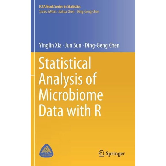 Icsa Book Statistics Statistical Analysis of Microbiome Data with R, (Hardcover)