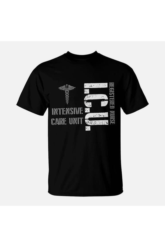 Icu Registered Nurse Intensive Care Unit Rn Staff TShirt