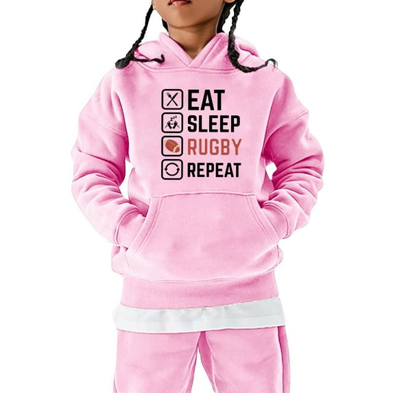 Icvfdpl Boys Hoodie Sweatshirts Trendy Football Fans Sports Gift Sportshirt Vintage Rugby Player Sports Retro Kids Boy Girl Rugby Pullover Hoodies Handsome And Cute Hoodies