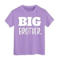 thumbnail image 1 of Icvfdpl Boys Tshirts Toddler Baby Big Bro Shirt Promoted Announcement Baby Soft Loose T Shirt 8-9 Years, 1 of 4