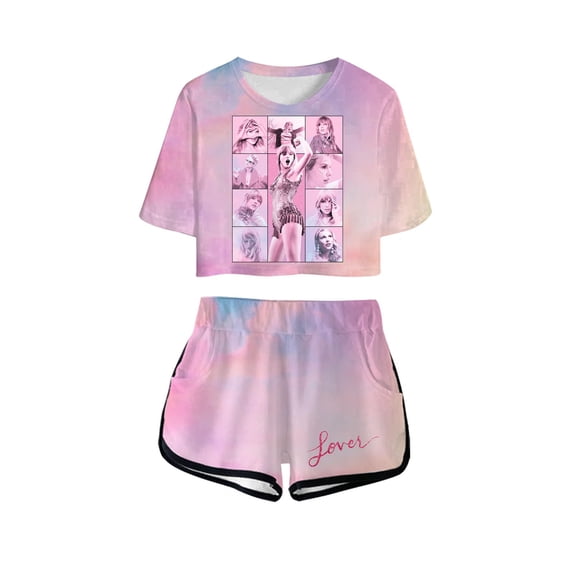 Icvfdpl Girls Boys Music Fans Shirts Set Girls Music Lover Shirt And Shorts Sets
