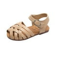 thumbnail image 1 of Icvfdpl Kids Girl Sandals Children Open-Toed Princess Shoes Non- Vacation Comfortable 4 Years-4.5 Years, 1 of 6