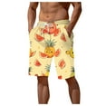 thumbnail image 1 of Icvfdpl Men'S Beach Shorts Summer Fashion 3D Pineapple Printed Trunk Elasticated Waisted Beach Swimming Trunks Trendy Daily Wear, 1 of 5