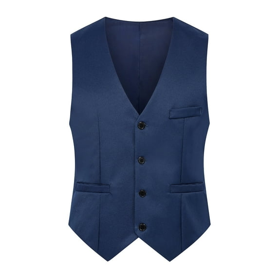 Icvfdpl Men'S Summer Casual Tank Tops Breathable 2024 New Leisure Vest Solid Color Wedding Dress Coat Leisure Slim Stage Clothes Stylish Man Outwear