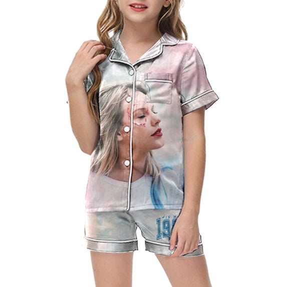 Icvfdpl Pajamas For Children Shirt And Pant Matching Set Sleepwear Sets With Pockets For Music Lovers Fans