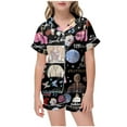 thumbnail image 1 of Icvfdpl Pajamas For Children Shirt And Pant Matching Sets Sleepwear Set With Pockets For Music Lovers Fans, 1 of 4
