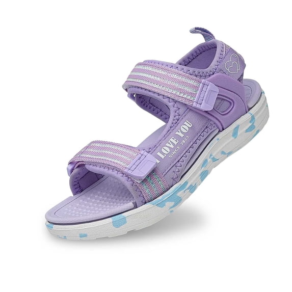 Icvfdpl Sandals For Kids Toddler Girl Fashion Solid Color Open Toe Daily Elegant 5 Years-5.5 Years