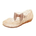 thumbnail image 1 of Icvfdpl Sandals For Teen Girls Jelly Shoes Birthday Glitter Dress Vacation Soft 3 Years-3.5 Years, 1 of 6