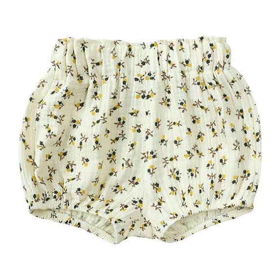 Icvfdpl Shorts For Girl Toddler Boys Summer Cute Cartoon Printed Loose Pants Bract Bread Fashion Clothes Stylish Girl Streetwear Yellow 12-18 Months