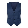 thumbnail image 1 of Icvfdpl Summer Casual Tank Tops For Men Athletic Gym Leisure Fashion Vest Solid Color Wedding Dress Coat Leisure Slim Stage Clothes Trendy Male Tshirts, 1 of 3