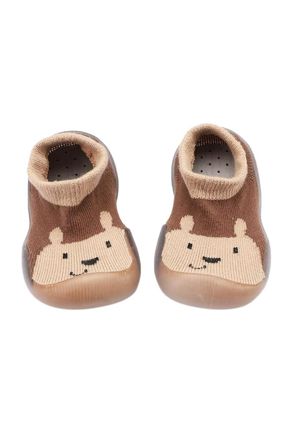 Toddler Baby Boys Girls Socks Shoes Children Breathable Kids Floor Shoe-Socks