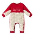 thumbnail image 1 of Icvfdpl Toddler Girls Jumpsuits Onesie Babys Romper Mop Boys Crawling Solid Color Babys Rompers Stylish Child Outwear, 1 of 4