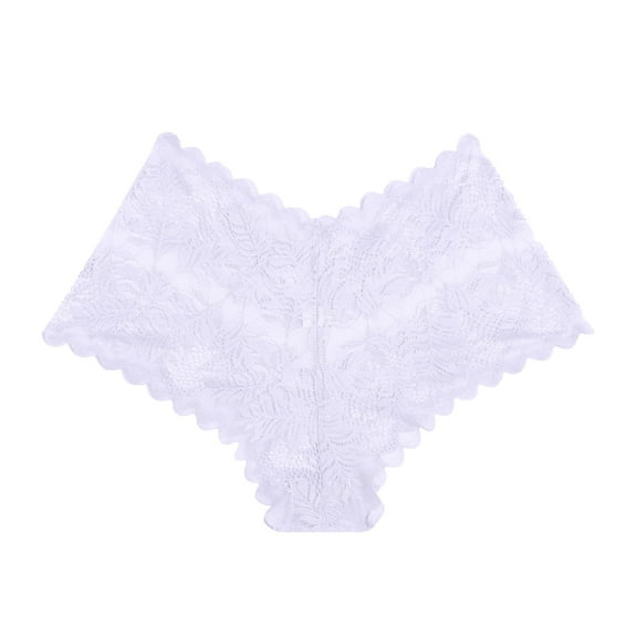 Icvfdpl Underwear For Women Lace Stretch Hipster Leisure Relaxed Fit Women'S Panties White M