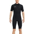 thumbnail image 1 of Icvfdpl Wet Suit For Men Cold Water Swimming 3MM Swimwear One Piece Mens Swim Shorts, 1 of 4