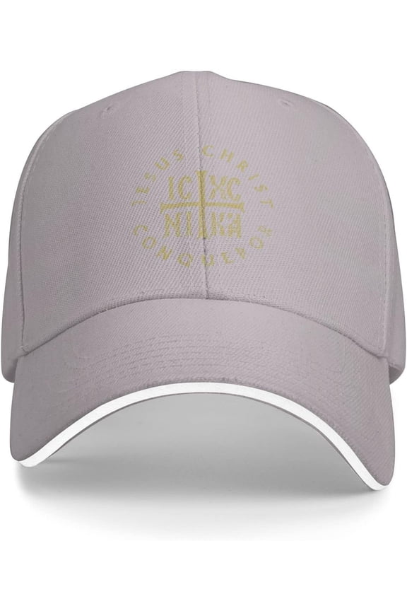 Icxc Nika Cross Orthodox Christian Jesus Christ Baseball Cap Women Cowboy Hat Trucker Hat Men Dad Hat Sun Hat Black