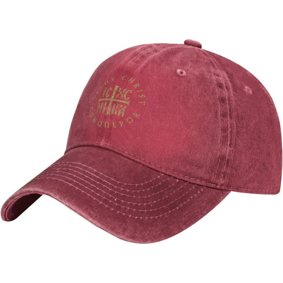 Icxc Nika Cross Orthodox Christian Jesus Christ Cowboy Hat Men Vintage Baseball Cap Women Dad Hat Trucker Hat Black