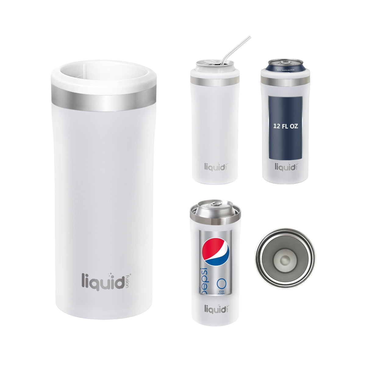 Grand Fusion Housewares Icy Bev Kooler Can Insulator