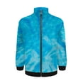 thumbnail image 1 of Icy Blue Icy Background Blueish Icy Jacket Men's Street Cool Long Sleeves Coat Personality Tops Oversized Zipper Jackets Male Clothes, 1 of 7
