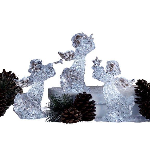 Icy Craft Diamond Cut Angel Girls Quantity: Case of 2 Pieces of Each
