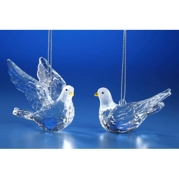 Icy Craft Dove Orn.
