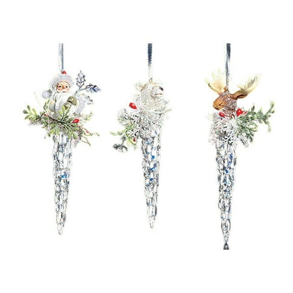 Icy Craft Icicle Head Orn.