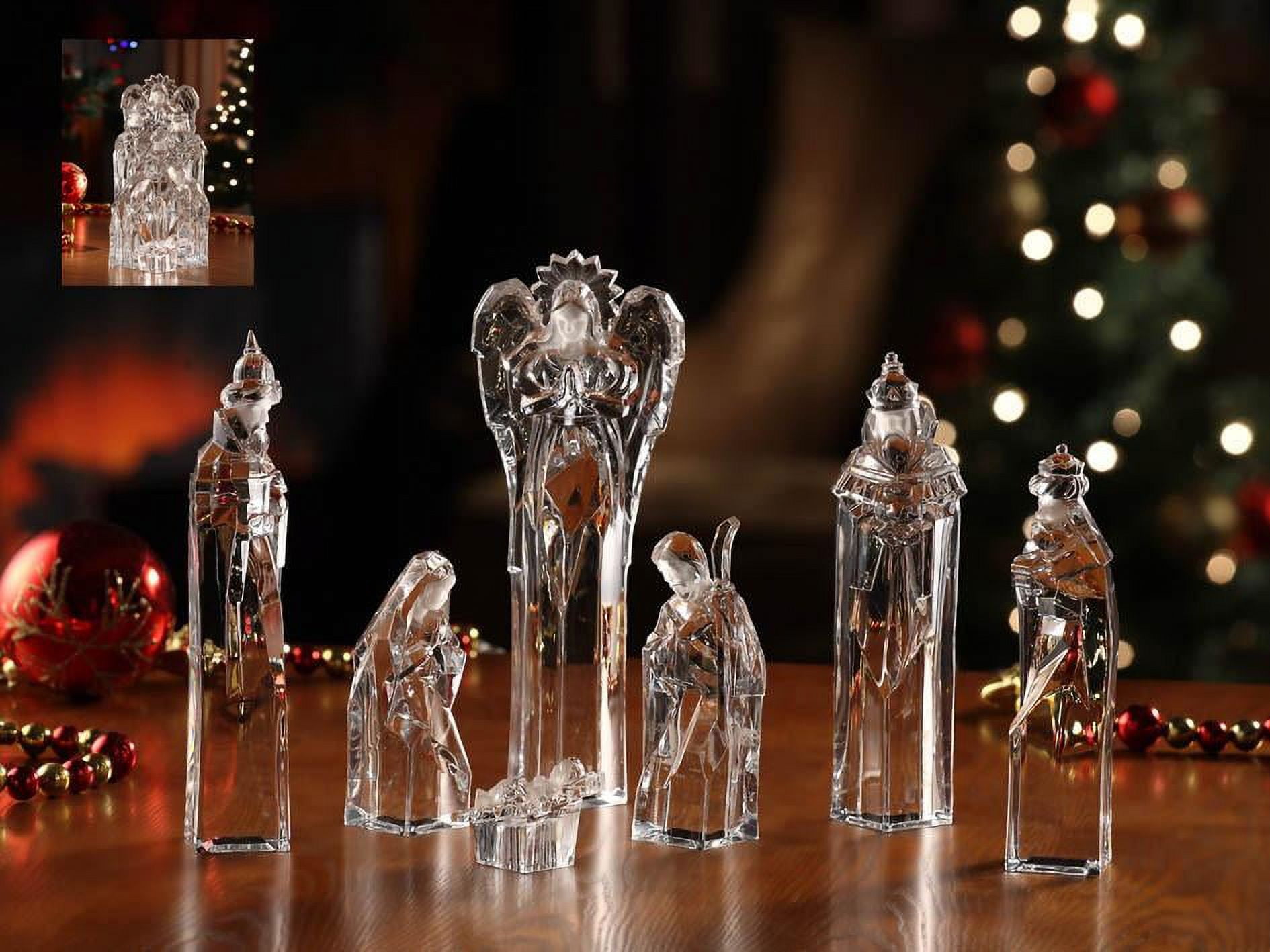 Icy Craft Nativity Block Set