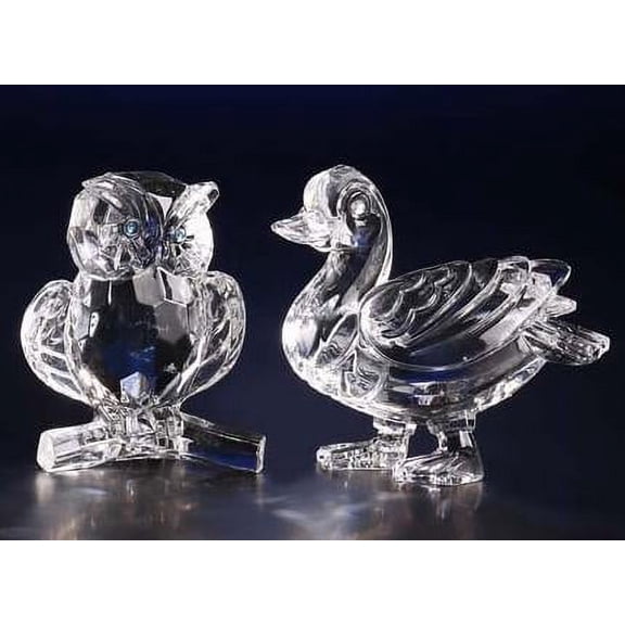 Icy Craft Owl & Duck Orn.
