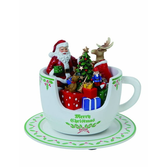 Icy Craft Santa Teacup