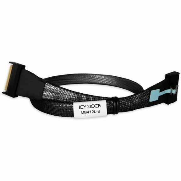 Icy Dock MCIO 8i SFF-TA-1016 to MCIO 8i SFF-TA-1016 Cable - 0.5M (mb412l-b)