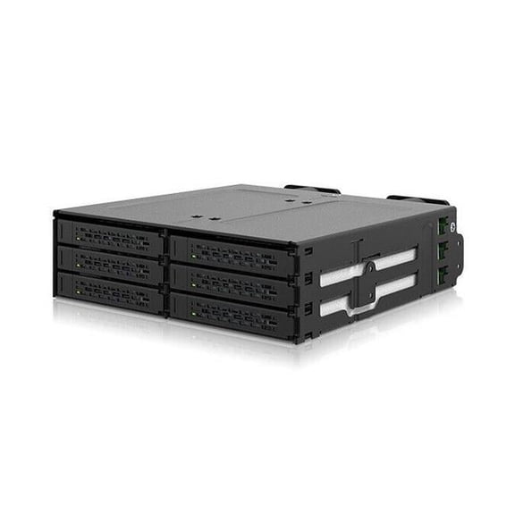 Icy Dock ToughArmor 6-Bay 2.5" U.2/U.3 NVMe SSD PCIe 4.0 Mobile Rack Enclosure