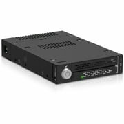 Icy Dock ToughArmor MB833MK-B V2 Drive Enclosure for 3.5" M.2, PCI Express NVMe 4.0 - SFF-8654 SlimSAS Host Interface Internal - Black mb833mk-bv2