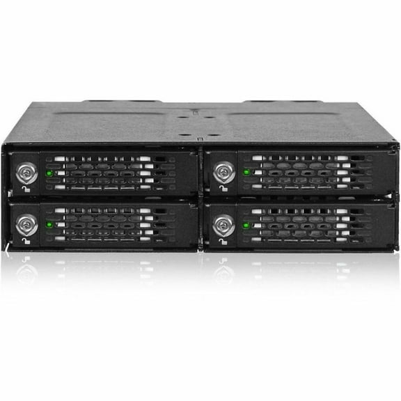 Icy Dock ToughArmor MB720MK-B V3 4-Bay M.2 NVMe PCIe 4.0 SSD Rack Enclosure
