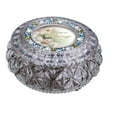 thumbnail image 1 of Icy Giftware Round Diamond Cut Boxes -  4.5" - Clear and Silver - Set of 4, 1 of 2